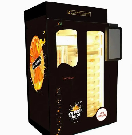 Quality Fruit Retail Commercial Vending Machine Automatic Electric Orange Squeezer Machine for sale