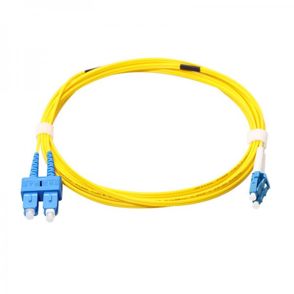 Quality G652D Fiber Cable Assembly , SM UPC APC Fiber Optic Patch Cord For CATV Network for sale