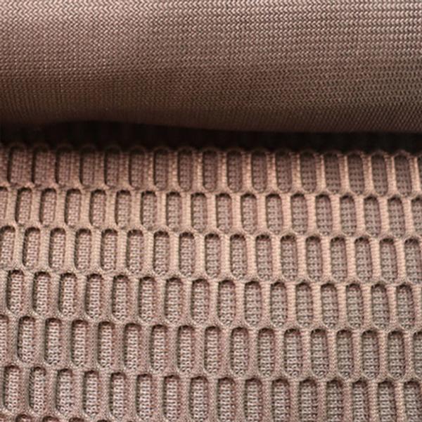 Quality 290gsm Airmesh Spacer Mesh Fabric Breathable Mesh Material 100% Polyester for sale