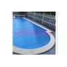 China Swimming Pool Control System Above Ground Automatic Swimming Pool Cover Blue factory