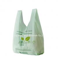 China OEM Biodegradable Shopping Bag PBAT PLA Cornstarch EN13432 Standard factory