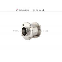 China Three Piece Welding Hydraulic Pneumatic Check Valve For Beverage / Wine / Oil factory