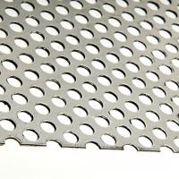 China Power Coated Aluminium Perforated Sheet Metal For Stairs factory