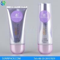 China 60ml sunscreen cream tubes, high shiny silver laminated tubes for sale