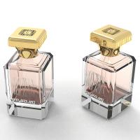 Buy cheap Customized Logo Zamac Perfume Cap For Perfume Bottles With MOQ Of 10000pcs from wholesalers