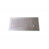 China Kiosk Panel Mount Multi Device Keyboard And Mouse , 104 Oval Keys Keyboard Pointing Device factory