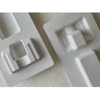 China Renewable Custom Thermoformed Trays Molded Pulp Sustainable Fiber Smooth Surface factory