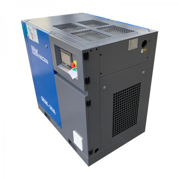 Quality 22 KW 30 Hp 120cfm Variable Speed Screw Compressor Industrial Permanent Magnet for sale