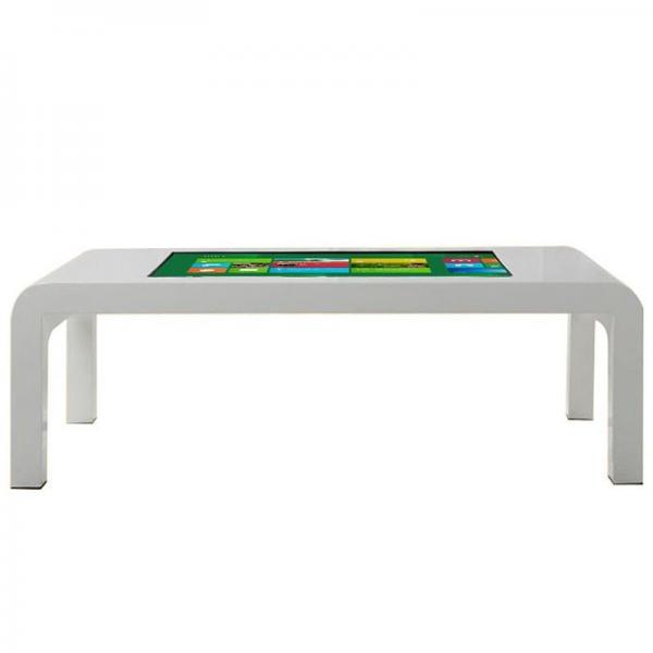 Quality 43 Inch Floor Stand Infrared Multi Touch10 Points Interactive Coffee Table for sale