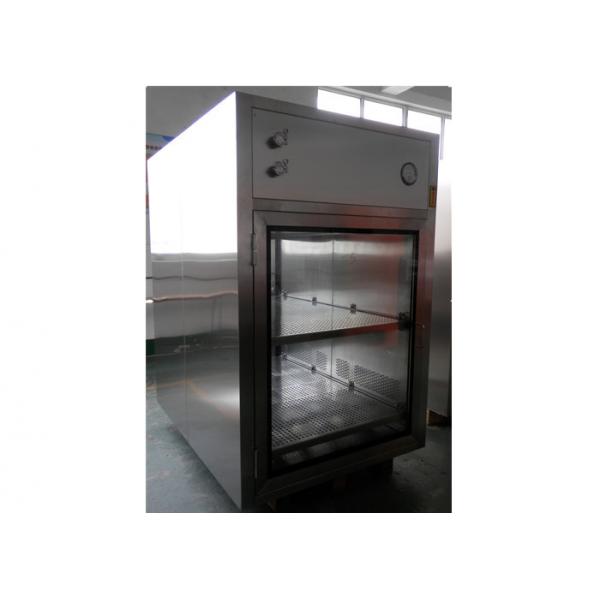 Quality Medical Industrial Stainless Steel Dynamic Pass Box With Laminar Flow 0.45m/s for sale