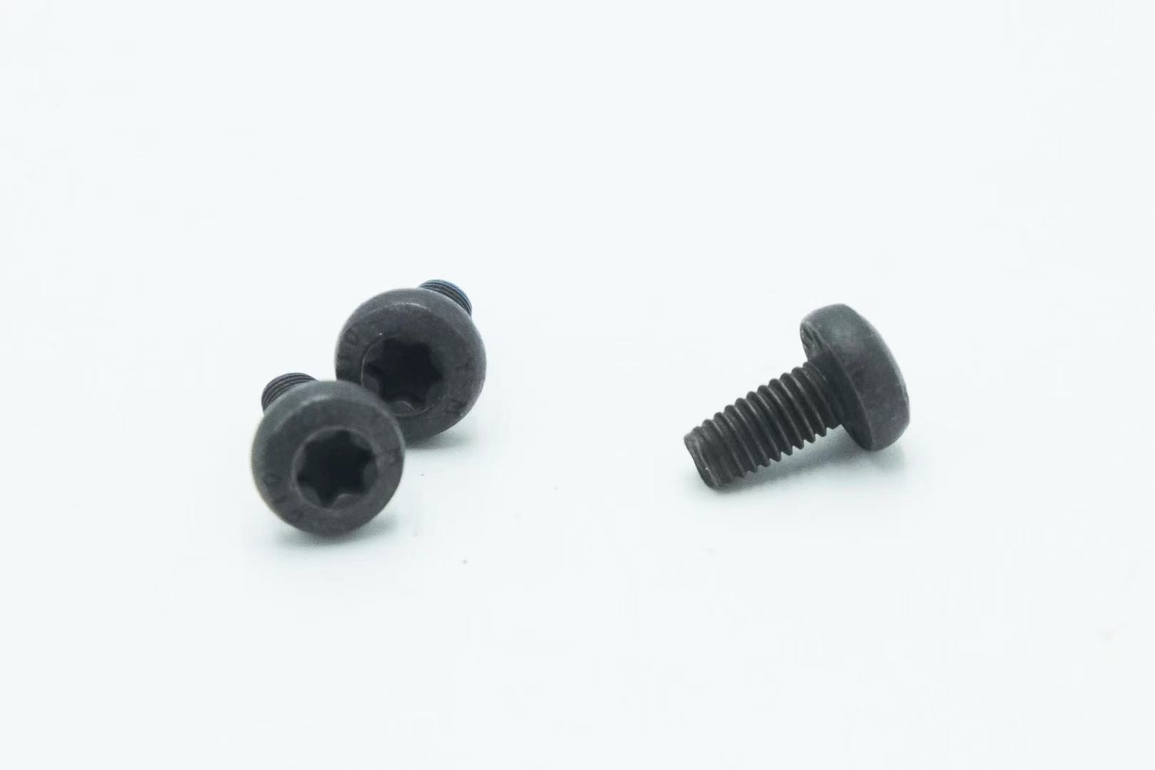 #10-32*5/8" Carbon Steel High Strength Pan Head Hexalobular Socket American Triangular Thread Screws