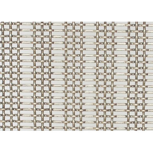 Quality SUS 302 Stainless Steel Lock Crimp Wire Mesh 36m For Room Divider for sale