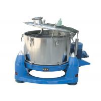 China Stainless Steel Batch Top Discharge Bag Lifting Basket Pharmaceutical Centrifuge With Adjustable Speed factory
