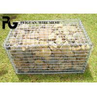 China 5mm Rock Filled Gabion Cages , Architectural Stainless Steel Gabion Baskets for sale