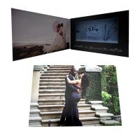 China Customized Digital Video Book Wedding Greeting Card 7 Inch IPS Lcd Video Gift Brochure MEMORIES factory