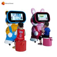China 1.5kw VR Theme Park Happy Kids Games Interactive Floor Projectors Machine Game for sale