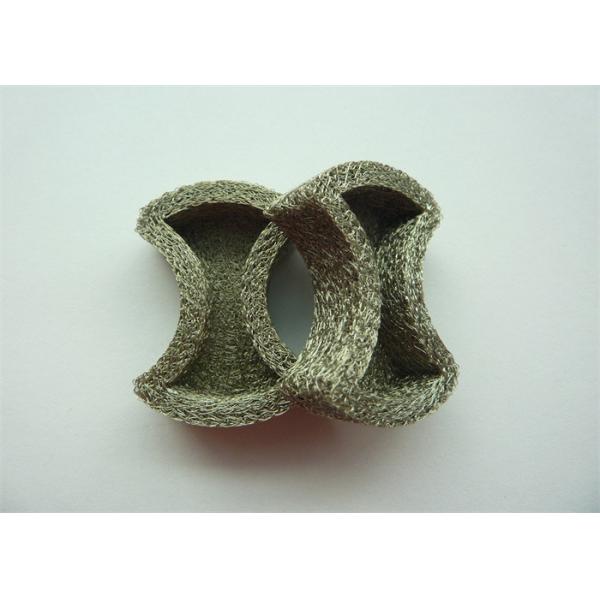 Quality Knitted Wire Mesh Washer Stainless Steel Wire 0.12mm 35mm Elastic Core Clad for sale