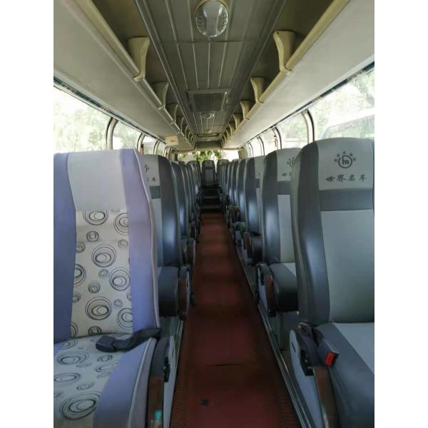 Quality JNP6122DEB Youngman Tourism Used Passenger Coach Bus 2013 Year 48 Seats Left for sale