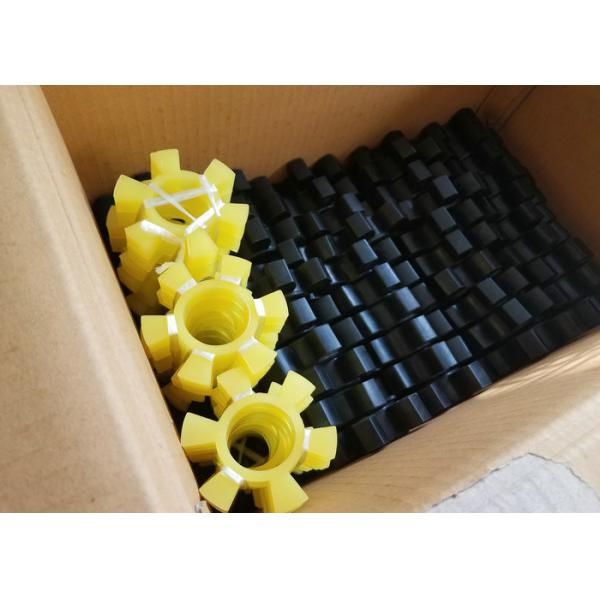 Quality Black Polyurethane Coupling , HRC Rubber Coupling With 8Mpa Tensile Strength for sale