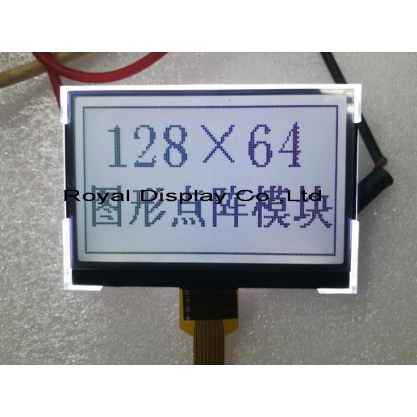 Quality Dot Matrix Lcd Display With ST7567A RYG12864E-GFTWWN FSTN Positive Black On White for sale