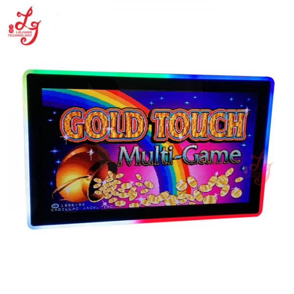 Quality 27 Inch Capacitive Touch Screen 3M RS232 Game Monitor Touch Screen Game Monitor for sale