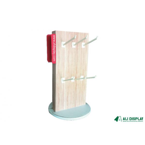 Quality Logo PDQ Cardboard Hook Display 300gsm Small Counter Display for sale