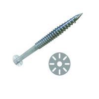China Q235 Galvanized Steel 76mm Helical Earth Anchor Ground Screw Piles factory