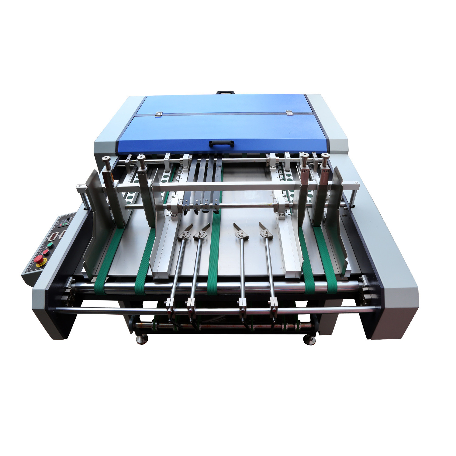 China 2KW 40m/min 8 slots V Type Cardboard Slotting Machine for sale