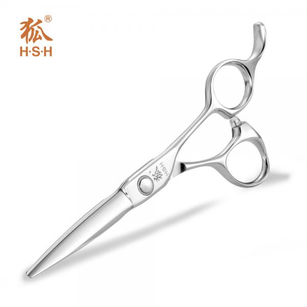 Quality Silver Professional Barber Scissors Japanese Steel High Performance for sale