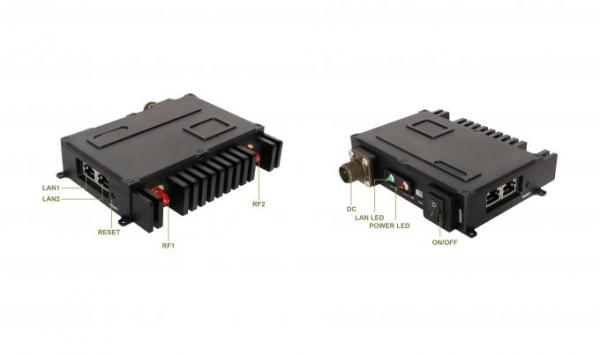 RJ45 Mini UAV Video Link 30dBm Robust Narrowband Ethernet Wireless Mesh 20km LOS