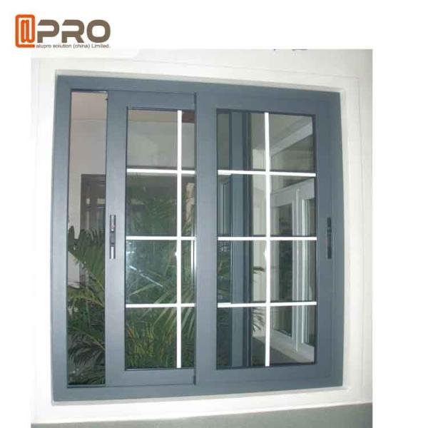 Quality Easy Maintenance Aluminium Sliding Windows Powder Coating Surface Treatment for sale