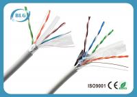 China 100% Copper Conductor FTP Cat6 Lan Cable 4 Pairs Low Resistance Data Transmission Cabling factory