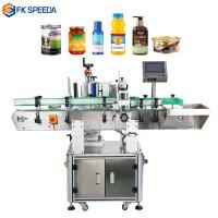 China 1935mm Automatic Round Bottle Labeling Machine for Beer Cans and Plastic Jar Stickers for sale