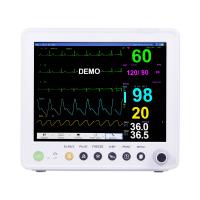 China Medical Instrument ICU Monitor 12inch 6 Parameters Patient Monitor Price factory