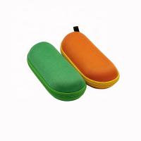 China Deluxe EVA Green Orange Sunglasses Packaging Case Fashionable factory