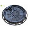 China Sewage Ductile Iron Casting Manhole Cover Round Trench Drain Grating Cover factory