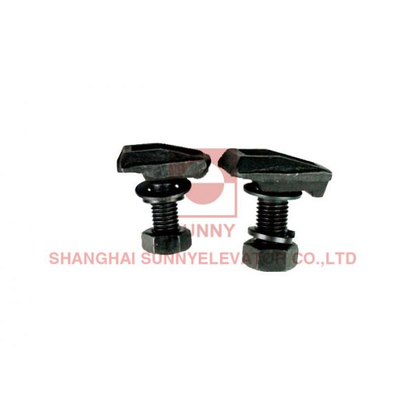 Quality Elevator Parts Elevator Guide Rail Clip , T Type Rail Clip T1 T2 T3 T4 T5 for sale