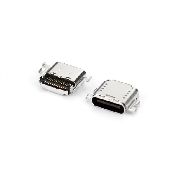 Quality SMT Female USB Type C Connectors Receptacle USB 3.1 PCB Mount 5.0AMP for sale