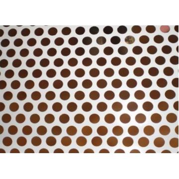 Quality Round Hole Staggered Pitch Mild Steel Perforated Mesh Sheet R1.1 T2 for sale