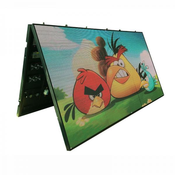 Quality Meanwell Power LED Video Display Screen For Outside 6000mcd High Brightness for sale