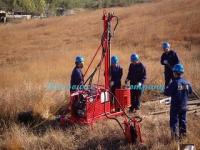 China Hydraulic mountain portable drilling rig factory