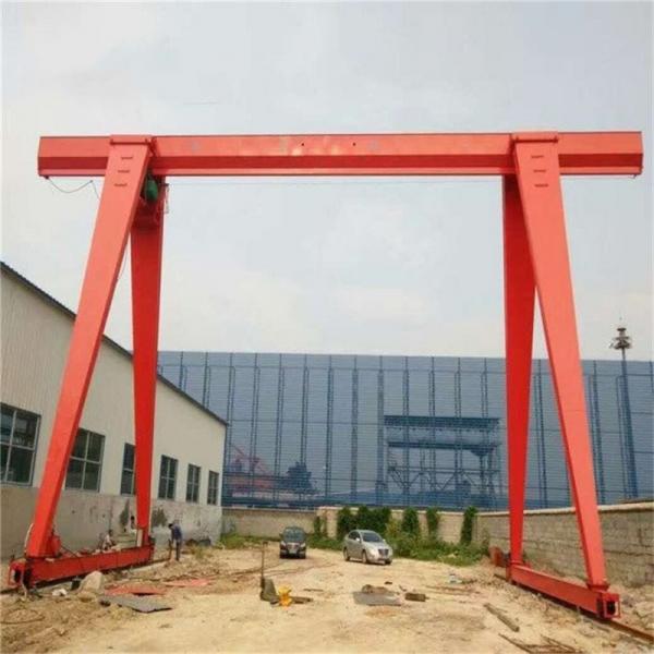 Quality Used Container Motorized Workshop Single Beam Rubber Tire Gantry Crane 8T 10T for sale