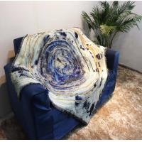 China 3D Wolf Pattern Flannel Fleece Blanket Digital Printing No Fade 150cm*200cm for sale