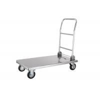 China 500kg Clean Room Equipment  Foldable Hand Trolley SUS 304 Material Size Customizable for sale