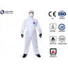 Quality Comfortable PPE Safety Wear , Chemical Protective Suit Breathable Optimum Fit for sale
