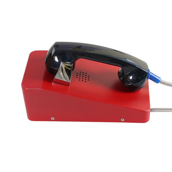 Quality Red Vandal Resistant Telephone Desk Mounting Ip66 GSM Sip Waterproof 2 Years for sale
