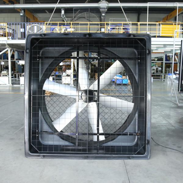 Quality 520V Industrial Livestock Farm Exhaust Fans Fiberglass With Cone for sale