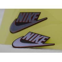 Quality 2D Silicone Heat Transfer Clothing Labels for sale