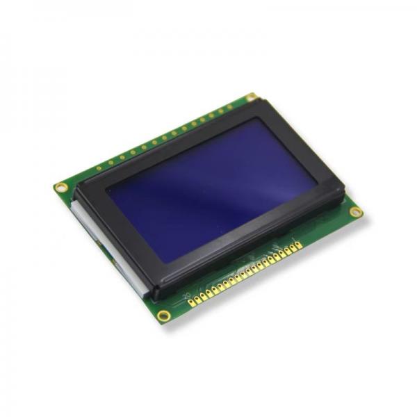 Quality 12864-20M Character LCD Display Module 128x64 Blue Screen White Dots LCD12864 for sale