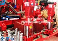 China 50Hz / 60Hz Vertical Jockey Pump Fire Protection With Controller , Stainless Steel Material factory